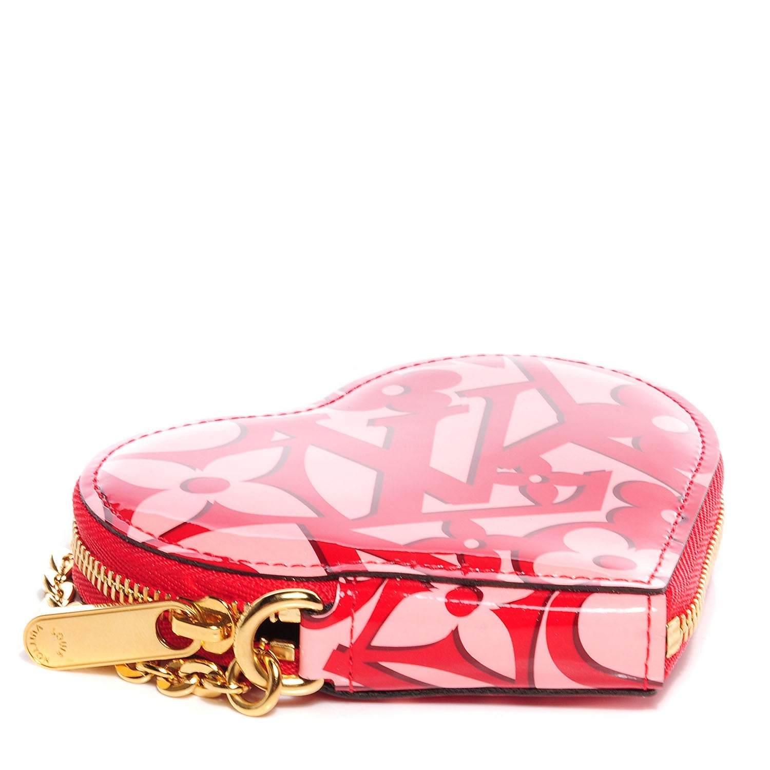 Louis Vuitton Patent Sweet Monogram Coeur Heart Coin Purse Pomme D'Amour 4 of 7