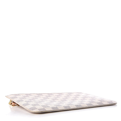 Louis Vuitton Damier Azur Neverfull MM GM Pochette 4 of 12
