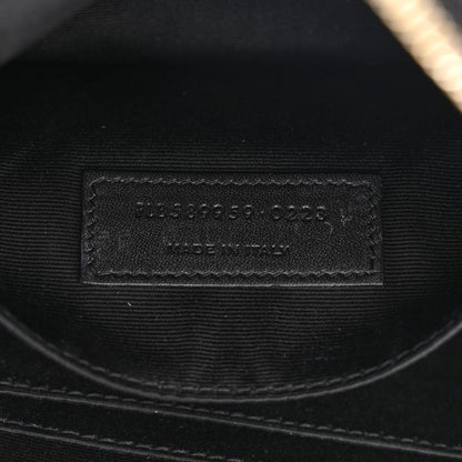Saint Laurent Grain De Poudre Monogram Belt Bag Black 7 of 13