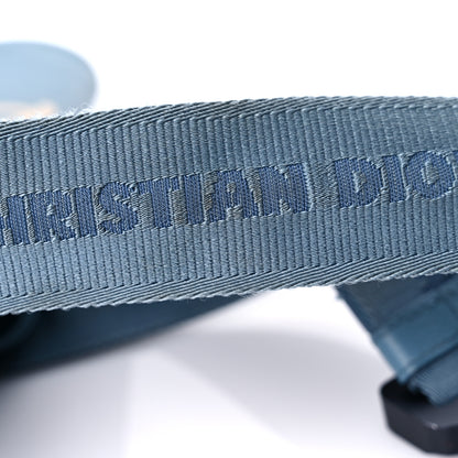 Christian Dior X SHAWN STUSSY Grained Calfskin Saddle Bag Blue 18 of 21