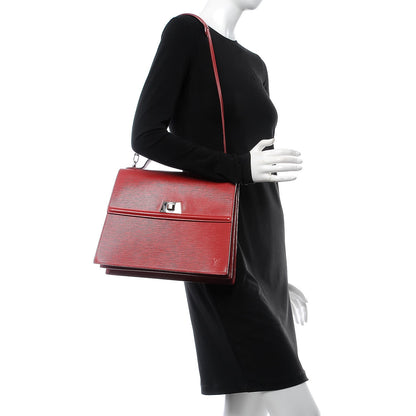 Louis Vuitton Epi Sevigne GM Carmine 2 of 7