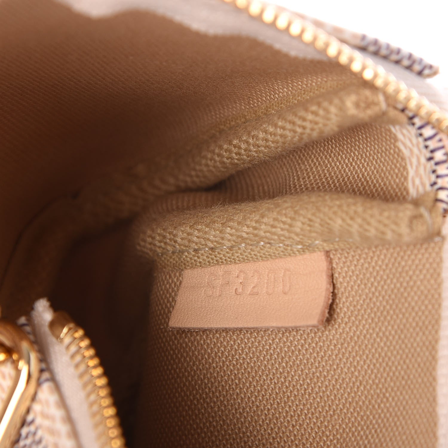 Louis Vuitton Damier Azur Mini Pochette Accessories 6 of 7