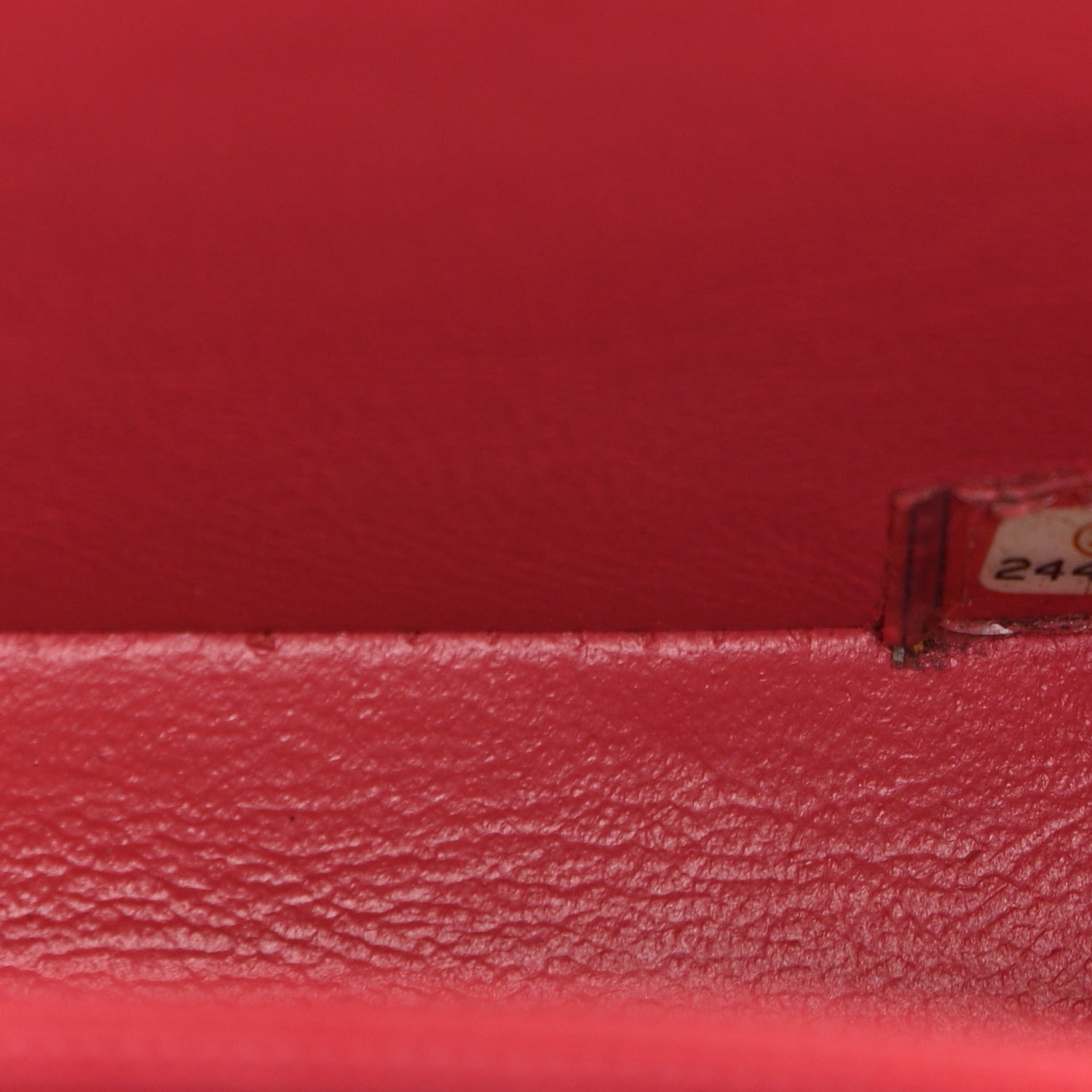 Chanel Lambskin Chevron Quilted Mini Rectangular Flap Pink 6 of 9