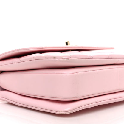 Chanel Lambskin Quilted Small Trendy CC Flap Dual Handle Bag Light Pink 10 of 15