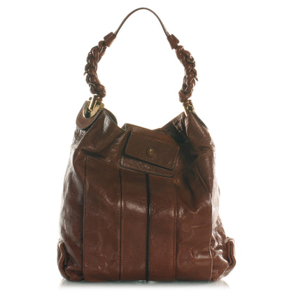 Chloe Leather Heloise Hobo Nutmeg 1 of 6