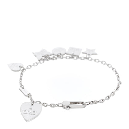 Gucci Sterling Silver Trademark Charm Bracelet 2 of 4