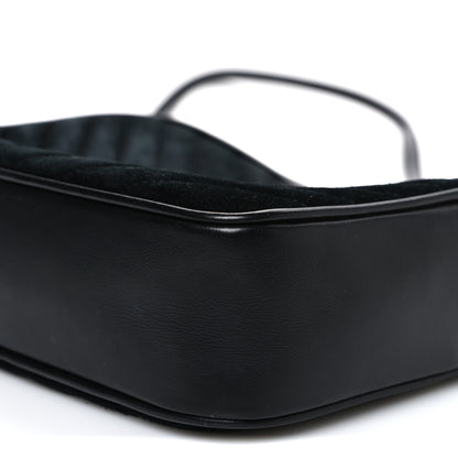 Saint Laurent Suede Calfskin Monogram Lou Camera Bag Black 10 of 12
