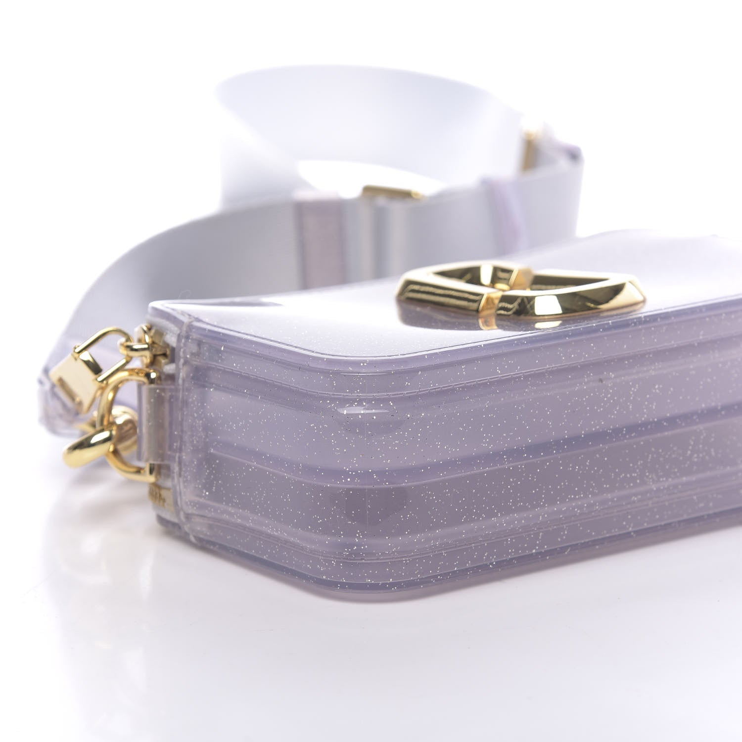 Marc Jacobs Jelly Glitter Small Snapshot Camera Bag Silver Multi 12 of 13