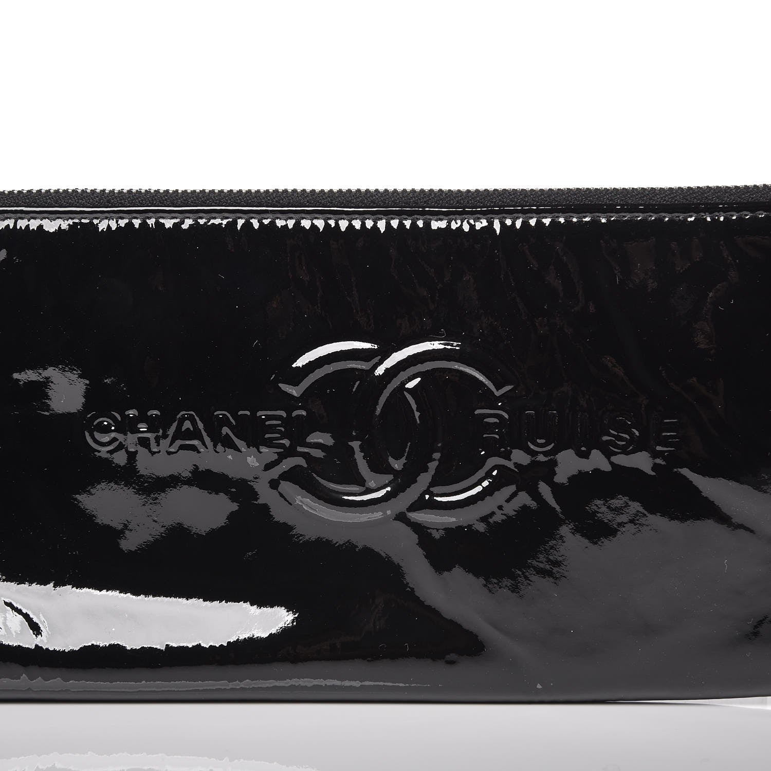 Chanel Vinyl Clutch Black 8 of 8