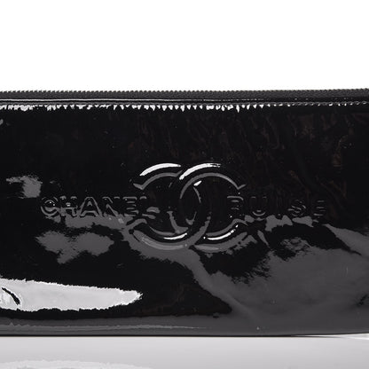 Chanel Vinyl Clutch Black 8 of 8