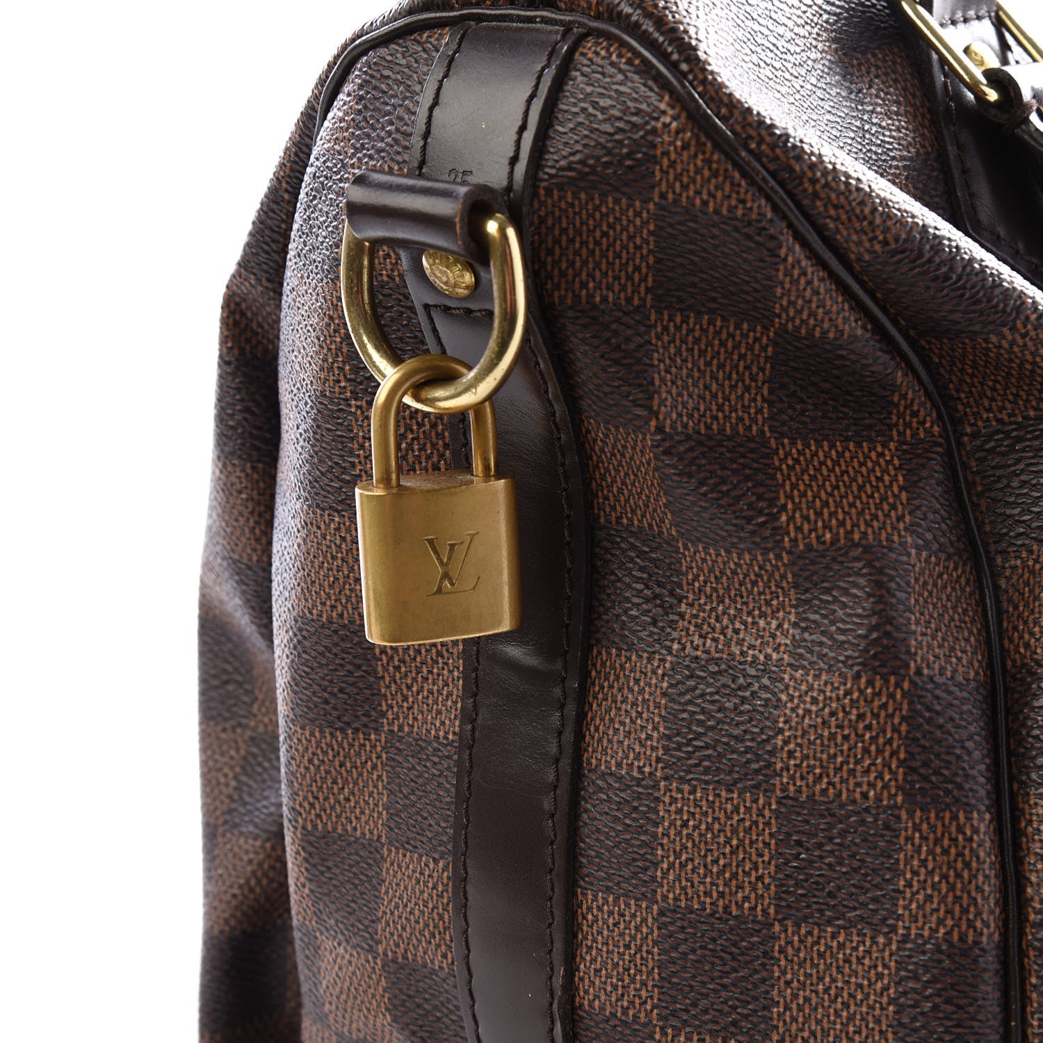 Louis Vuitton Damier Ebene Speedy Bandouliere 25 12 of 13