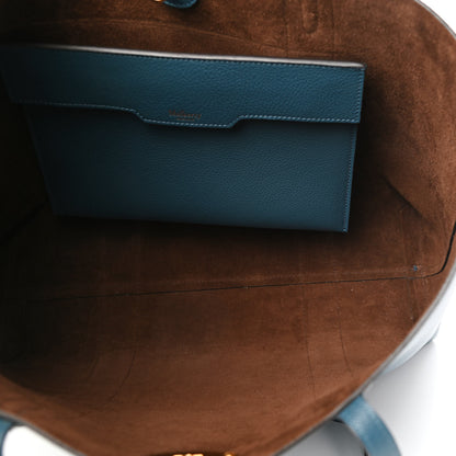Mulberry Small Classic Grain Bayswater Tote Deep Sea 5 of 8
