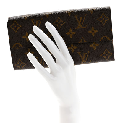 Louis Vuitton Monogram Sarah Wallet 2 of 13