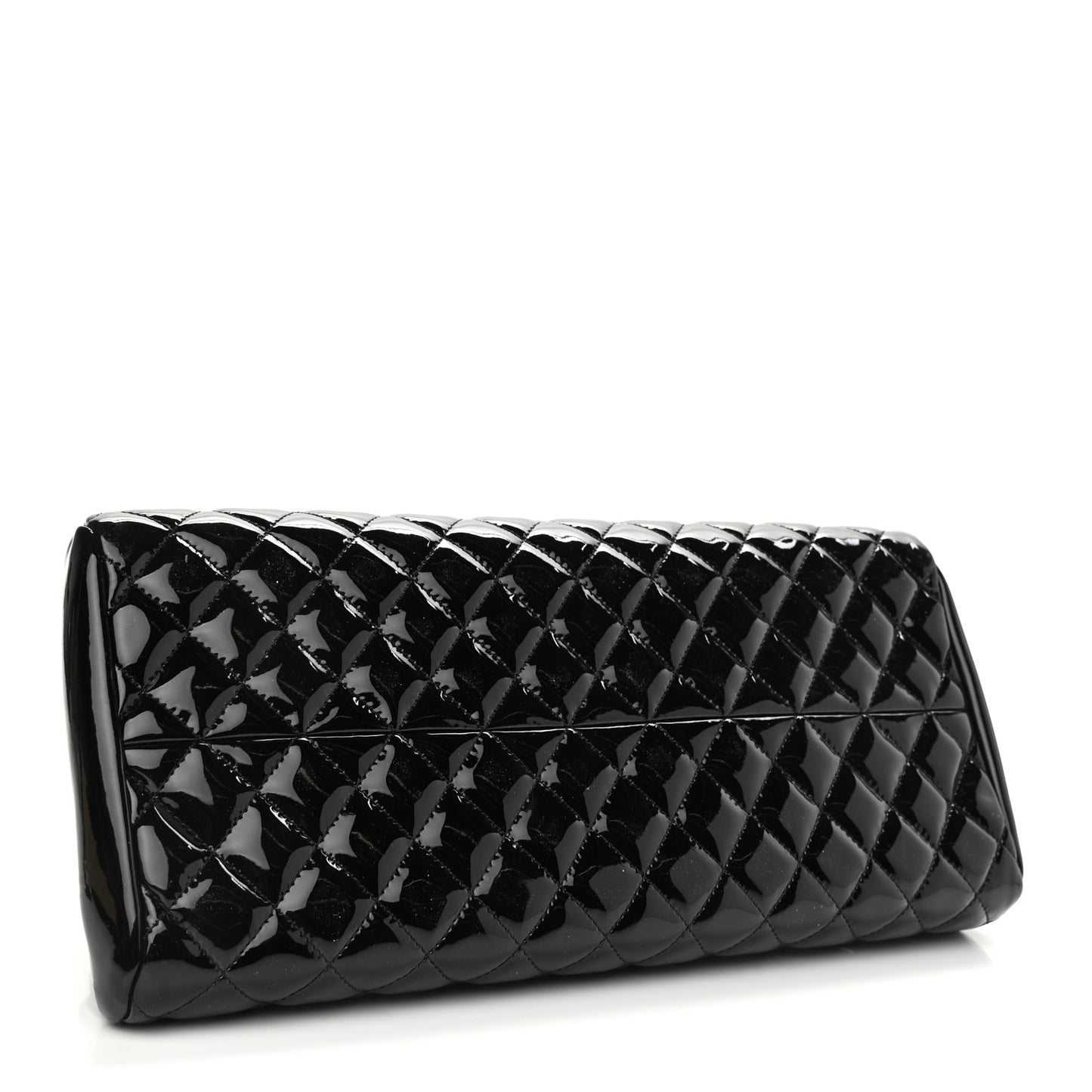 Patent Quilted Medium Just Mademoiselle Black
