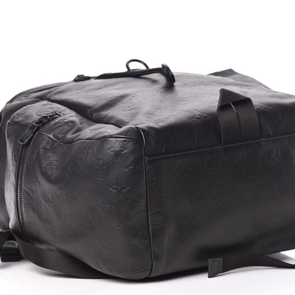 Louis Vuitton Calfskin Monogram Shadow Discovery Backpack Black 5 of 9
