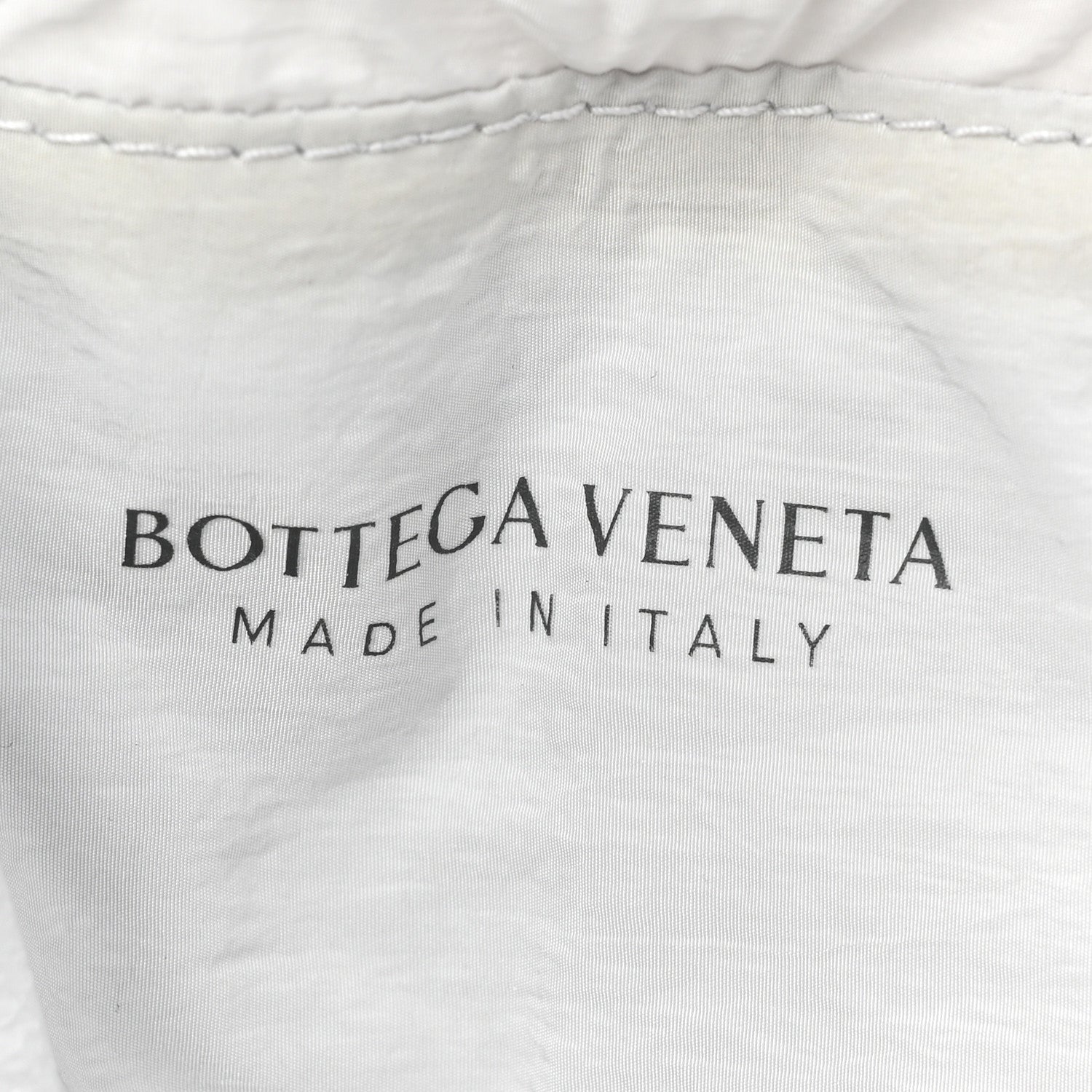Bottega Veneta French Calfskin Small Shell White Frost 10 of 14