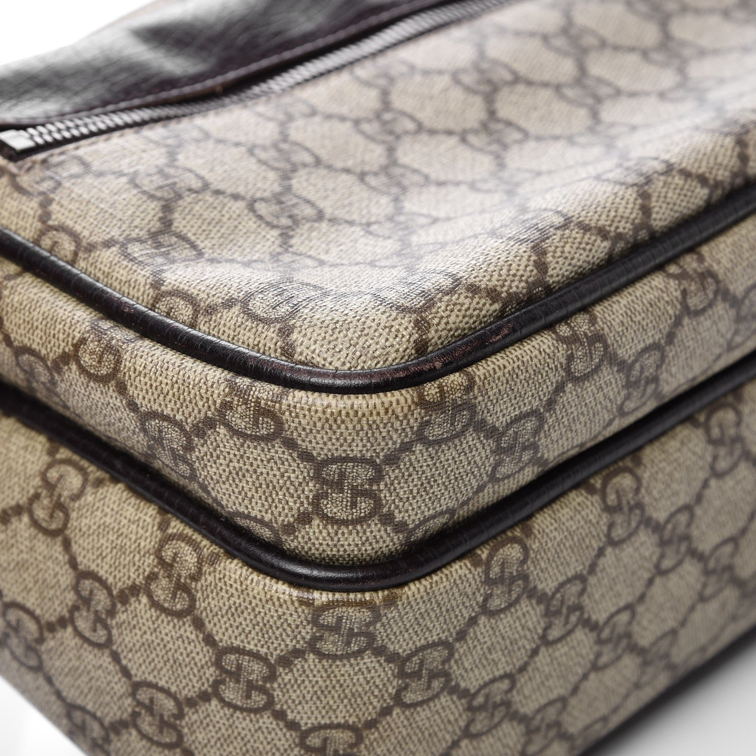 Gucci GG Plus Monogram Camera Bag Dark Brown 10 of 22