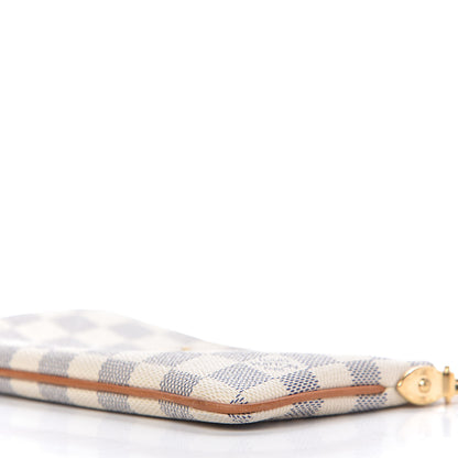 Louis Vuitton Damier Azur Pochette Milla MM 7 of 9
