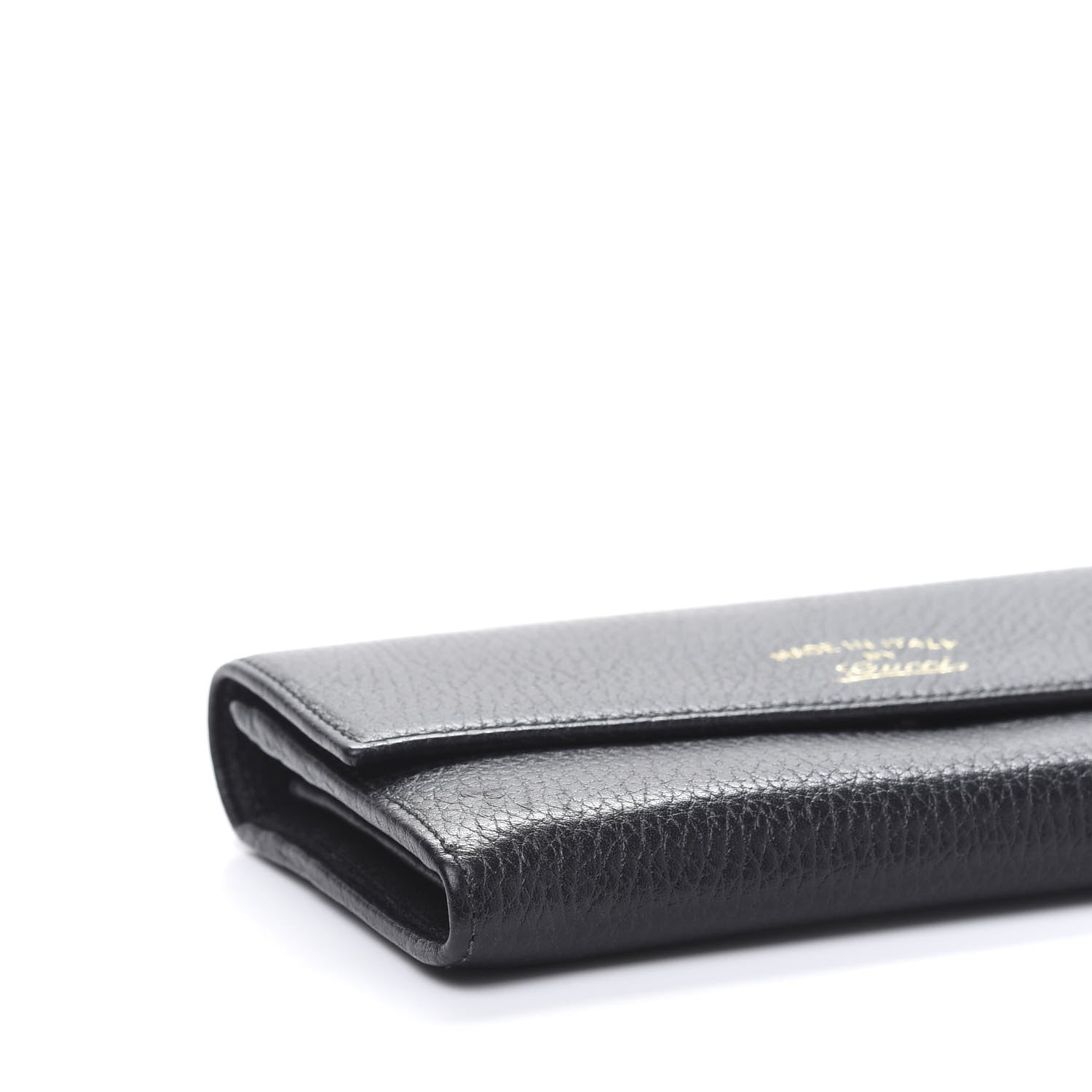 Gucci Dollar Calfskin Swing Continental Wallet Black 8 of 9