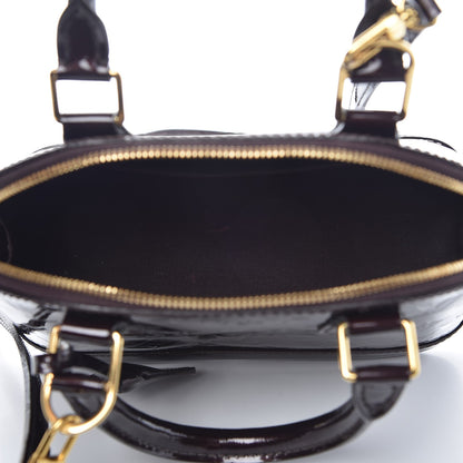 Louis Vuitton Vernis Alma BB Amarante 5 of 8