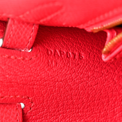 Hermes Epsom Kelly Sellier 25 Rose Extreme 7 of 11