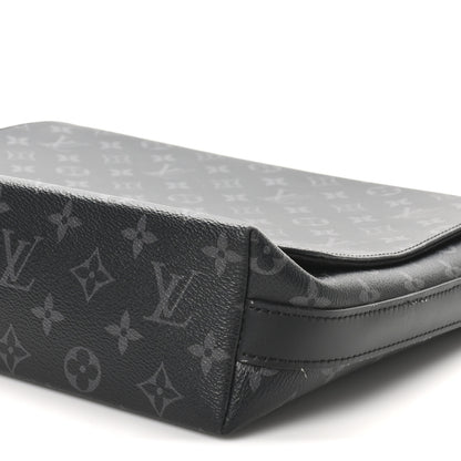 Louis Vuitton Monogram Eclipse District MM Black 8 of 8
