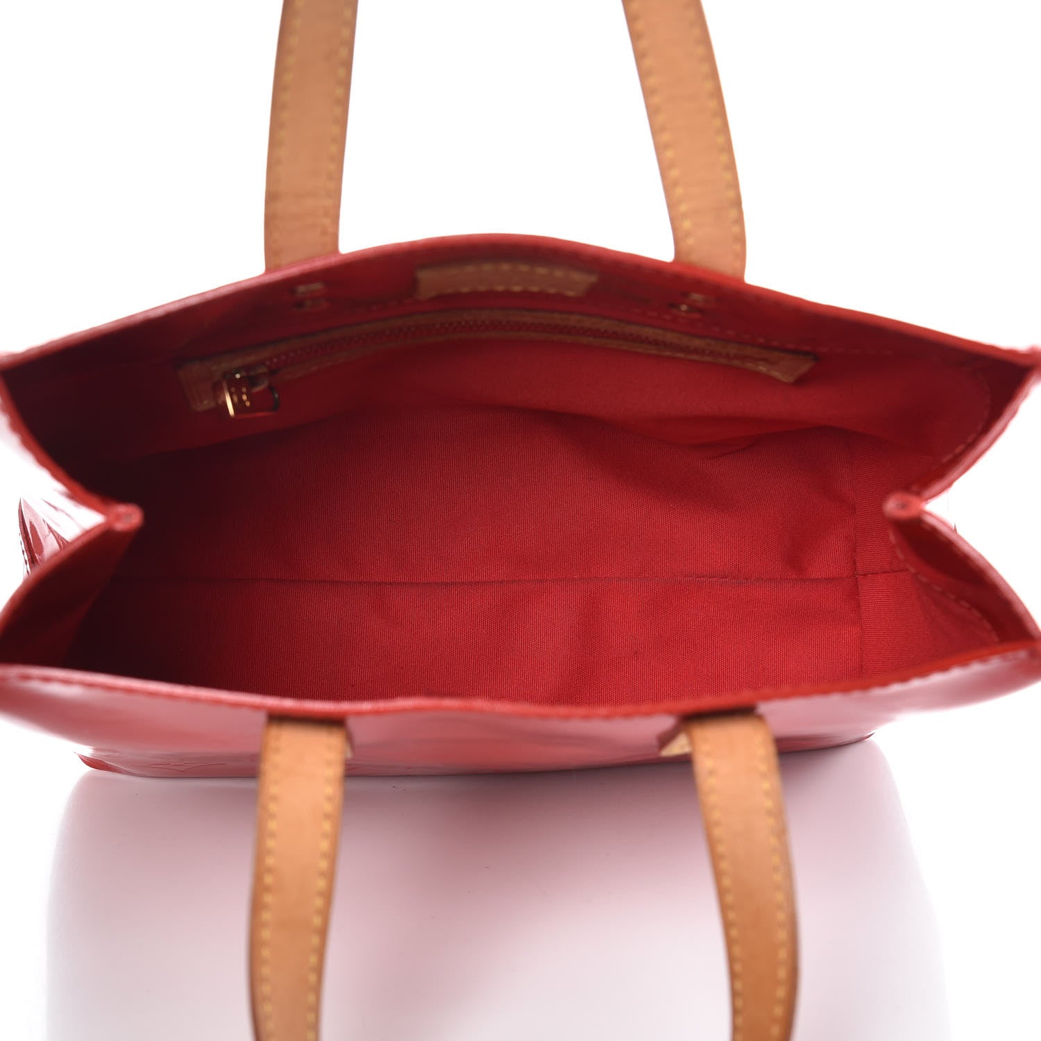 Louis Vuitton Vernis Reade PM Rouge 5 of 15