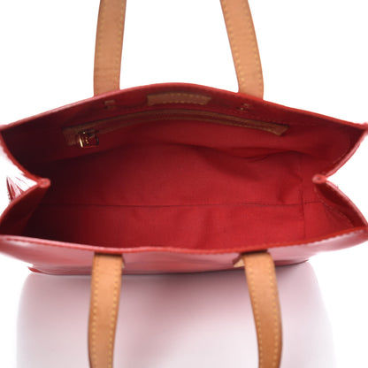 Louis Vuitton Vernis Reade PM Rouge 5 of 15