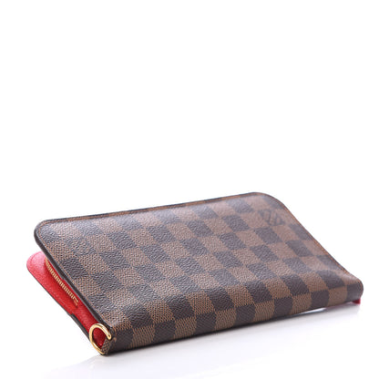 Louis Vuitton Damier Ebene Insolite Wallet Red 4 of 6