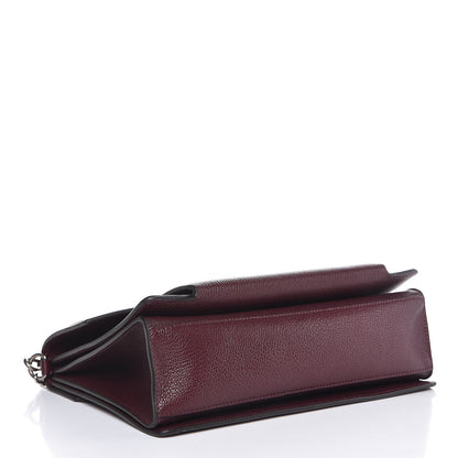 Givenchy Goatskin Medium GV3 Flap Aubergine 4 of 6