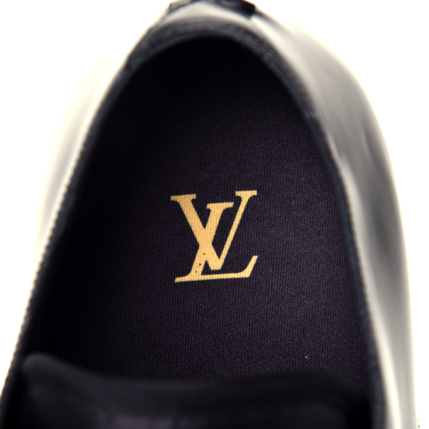 Louis Vuitton Calfskin Mens Derby LV Harness Shoes 9 Black 6 of 9