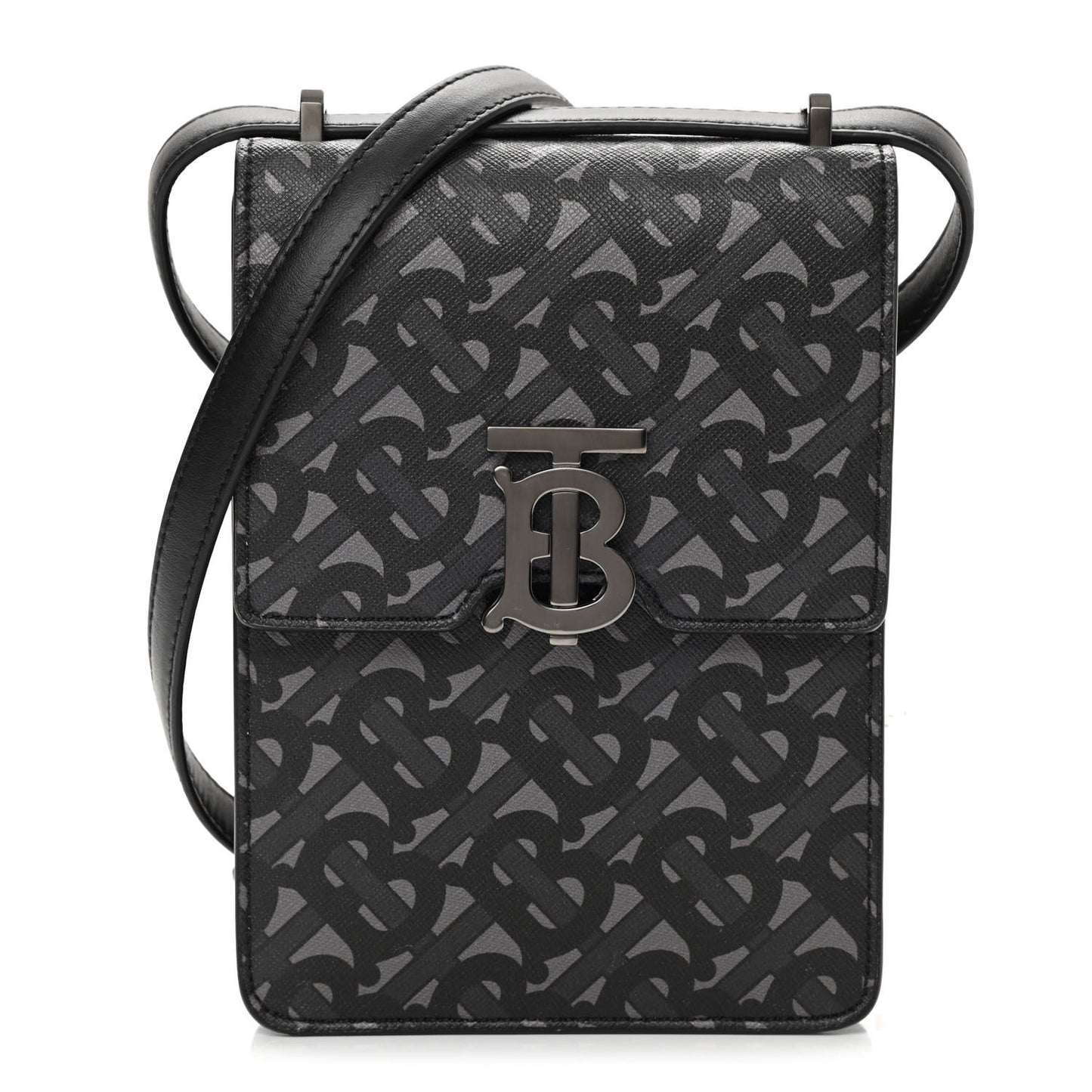 E-Canvas Monogram Robin Bag Black