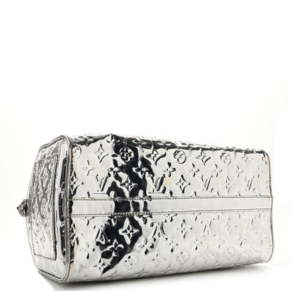 Louis Vuitton Monogram Miroir Speedy 30 Silver 4 of 16