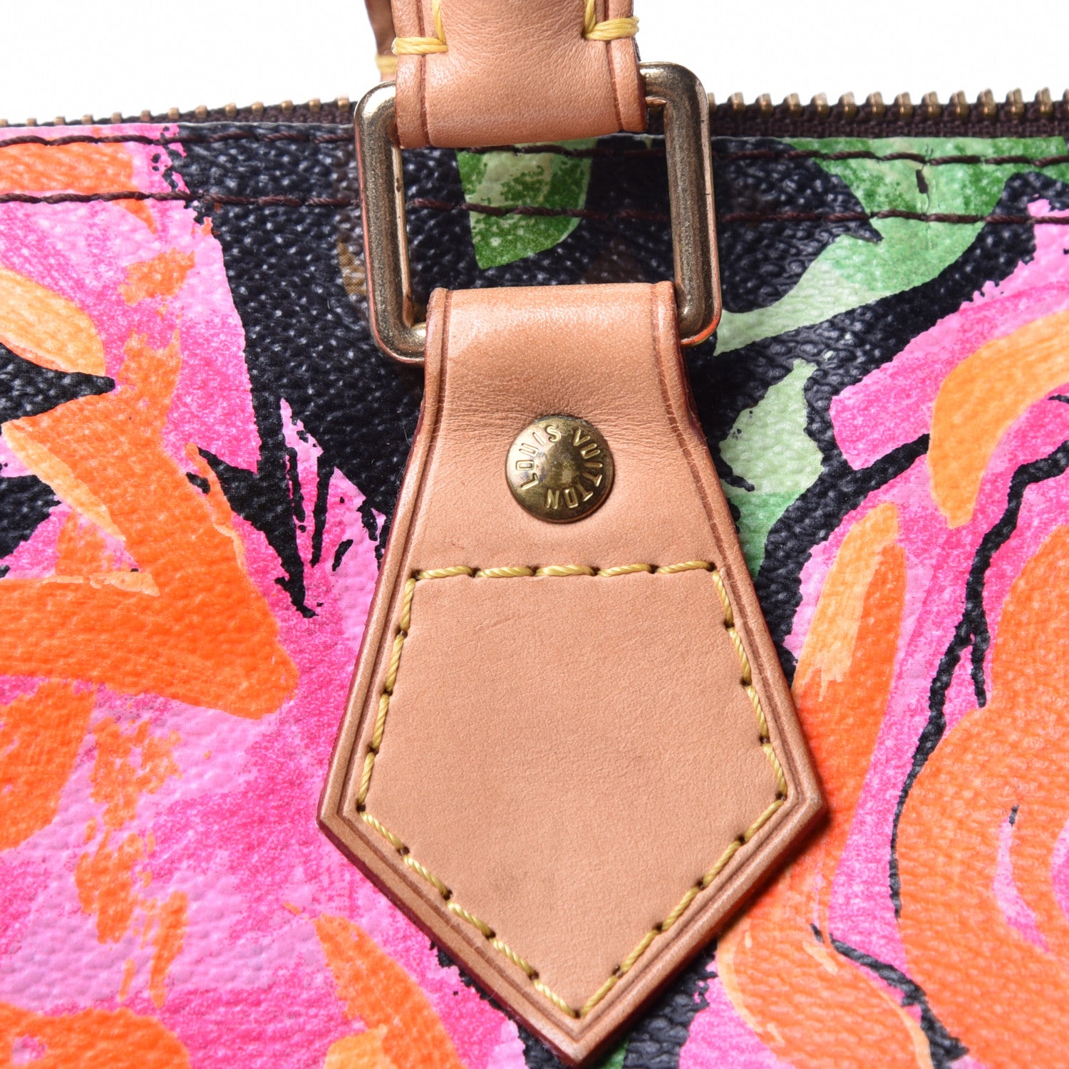 Louis Vuitton Monogram Roses Speedy 30 12 of 14