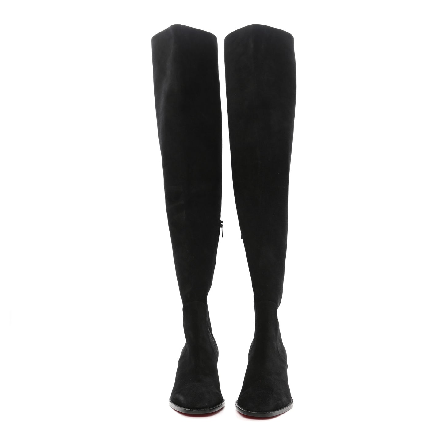 Suede Gazellou 55 Over The Knee Boots 39 Black