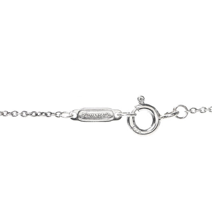 Tiffany Sterling Silver Dream A Little Dream Heart Pendant Necklace 4 of 5