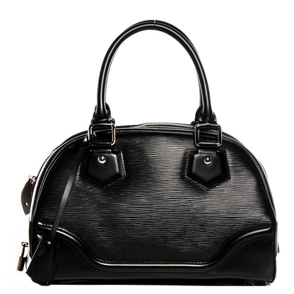 Louis Vuitton Epi Bowling Montaigne PM Black 1 of 7