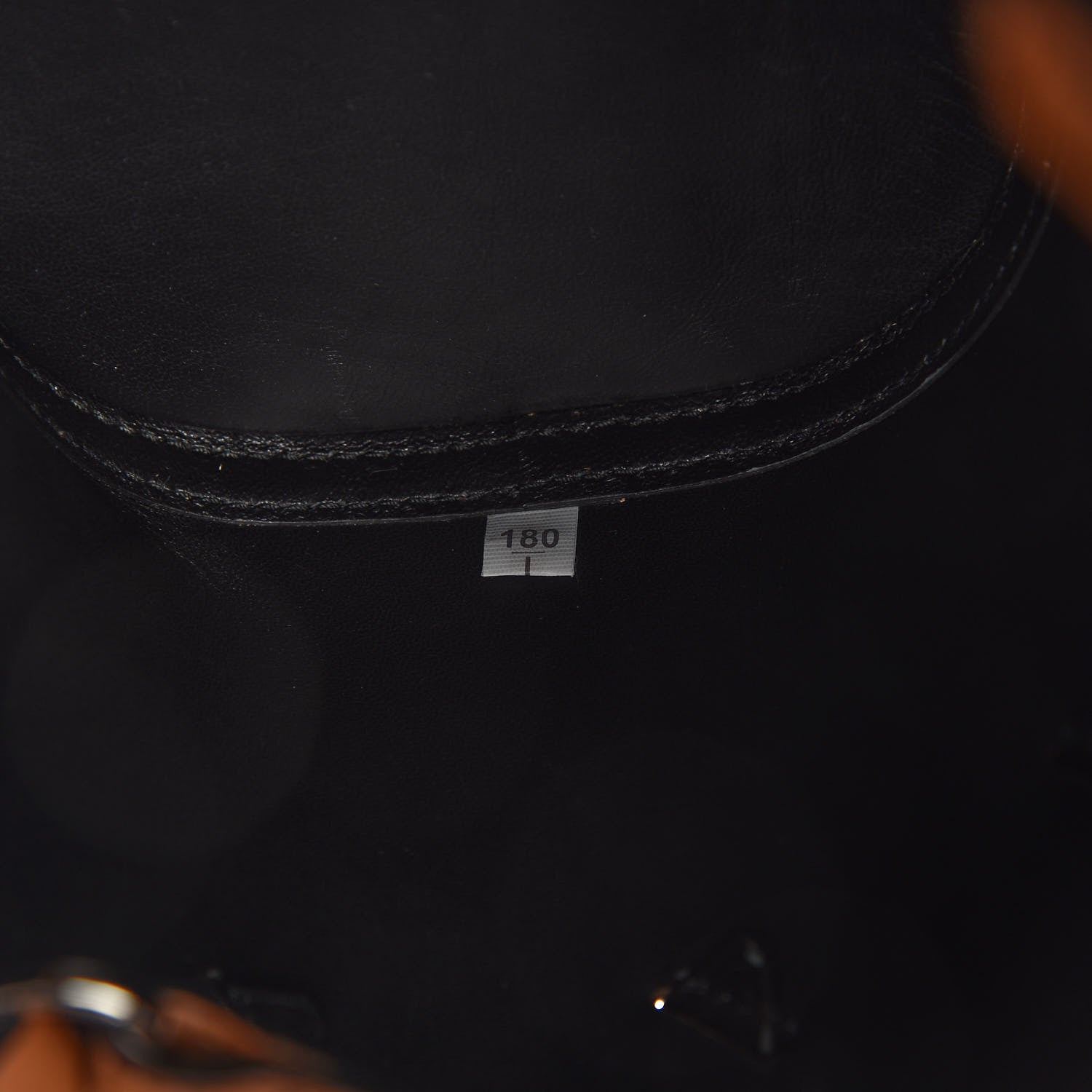 Prada Vitello Intreccio Small Tress Tote Bag Cognac Black 9 of 10
