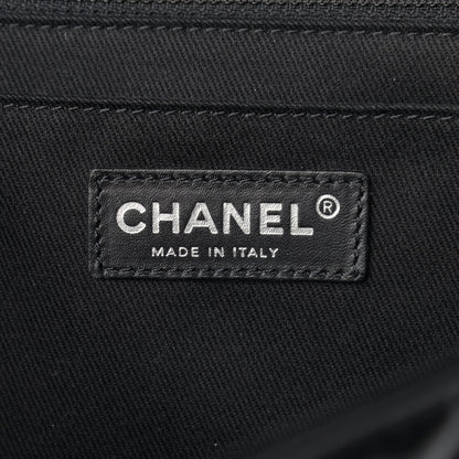 Chanel Vinyl Quilted In the Business Flap Bag Black 6 of 16