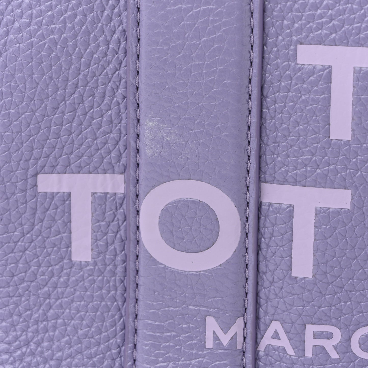 Grained Calfskin Small The Tote Bag Lavender