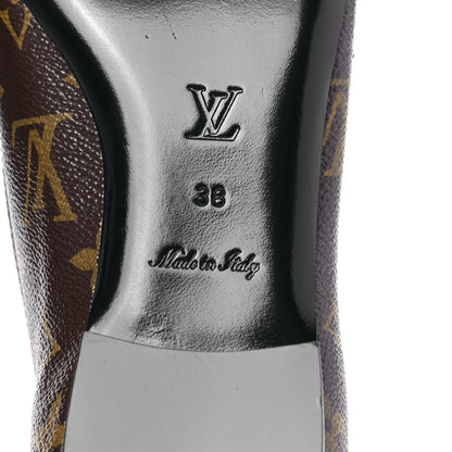 Louis Vuitton Monogram Upper Case Flat Loafer 38 6 of 8
