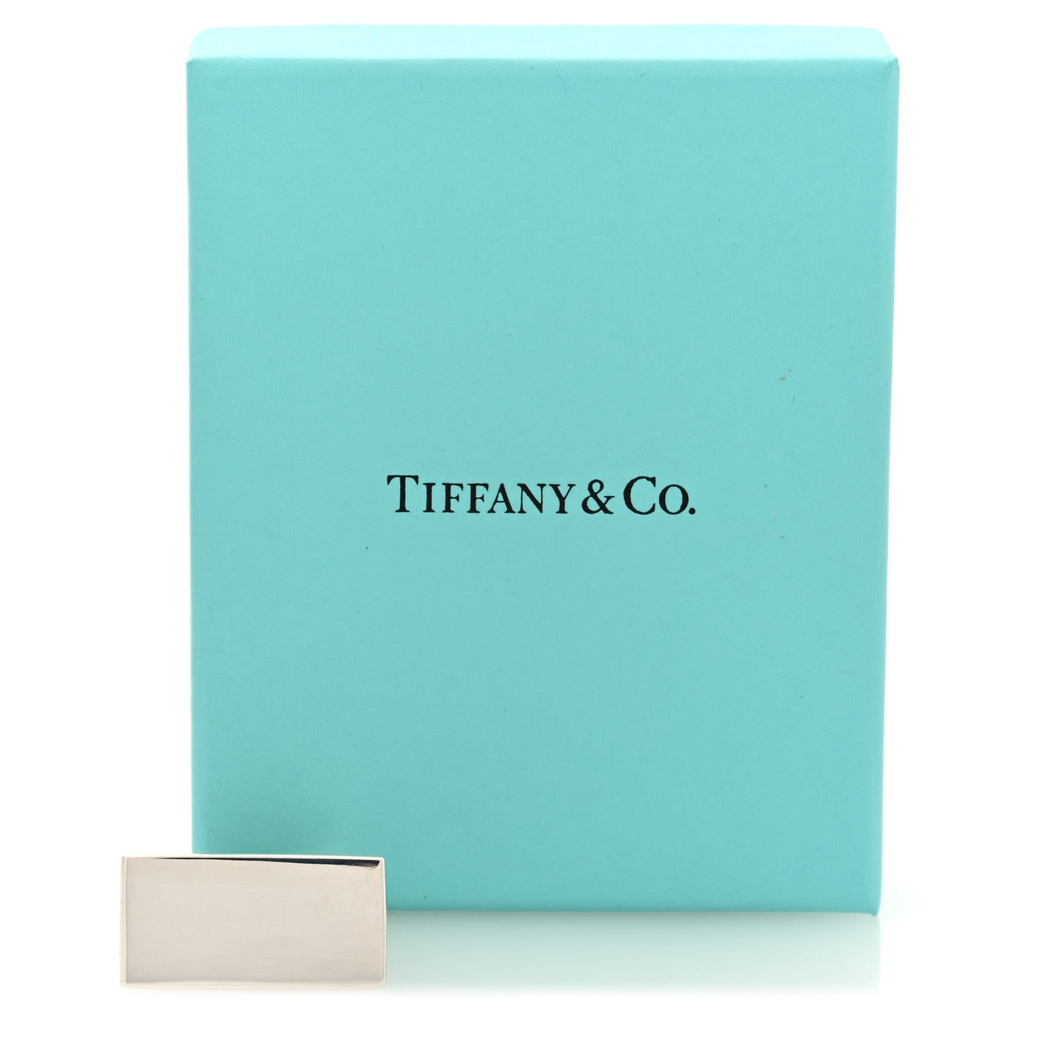 Tiffany Sterling Silver Out of Retirement Rectangle Ring 53 6.25 6 of 6
