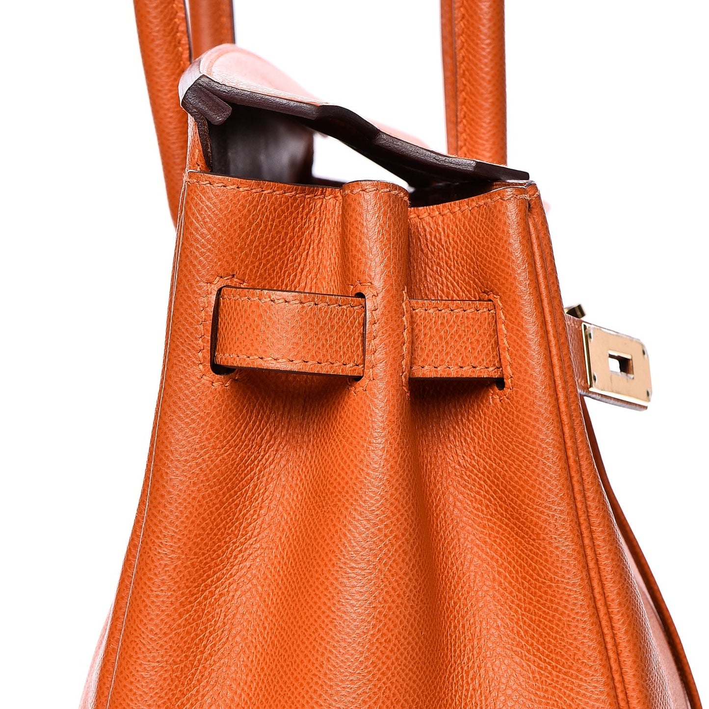 Epsom Birkin 30 Orange