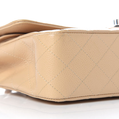 Chanel Caviar Quilted Medium Double Flap Beige Clair 5 of 12