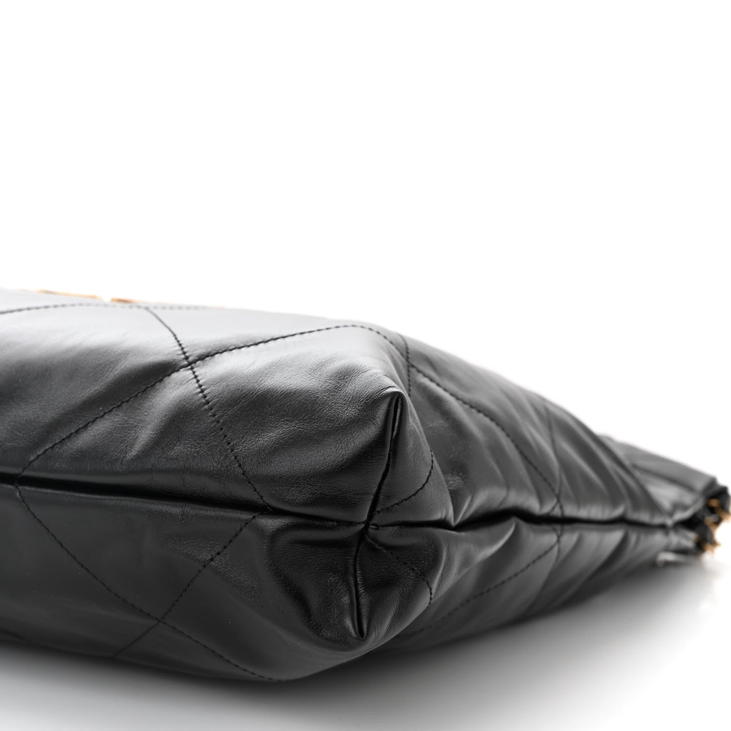 Chanel Shiny Calfskin Quilted Chanel 22 Black 11 of 12