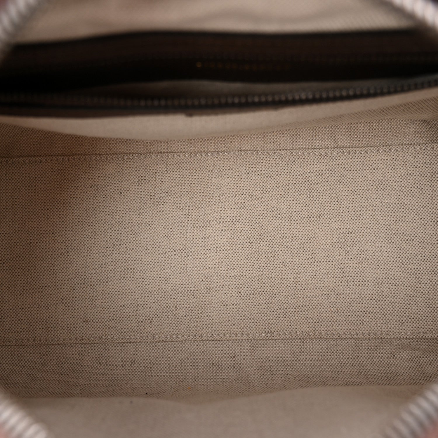 Gucci X ADIDAS Crystal Vintage Monogram Textured Dollar Calfskin Web Trefoil Logo Mini Bowling Bag Mid Natural Nut Off White New Acero 5 of 10
