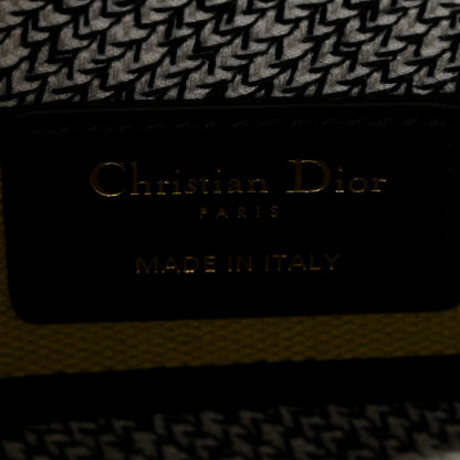 Christian Dior Canvas Embroidered Chardons Toile De Jouy Medium Lady D-Lite Latte Multicolor 6 of 11