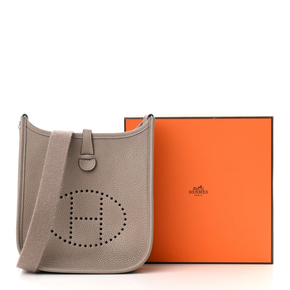 Hermes Taurillon Clemence Evelyne TPM Gris Asphalte 10 of 10