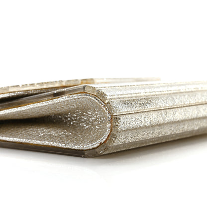 Jimmy Choo Acrylic Glitter Micro Candy Clutch Gold 9 of 10