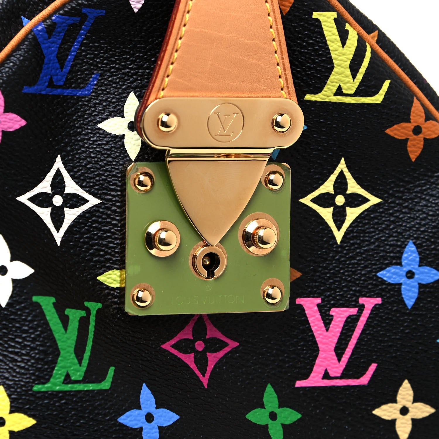 Louis Vuitton Monogram Multicolor Speedy 30 Black 12 of 14